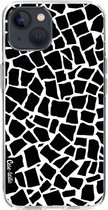 Casetastic Apple iPhone 13 Hoesje - Softcover Hoesje met Design - British Mosaic Black Print