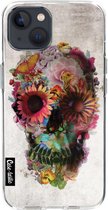 Casetastic Apple iPhone 13 Hoesje - Softcover Hoesje met Design - Skull 2 Print