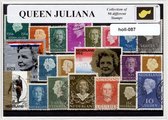 Koningin Juliana - Typisch Nederlands postzegel pakket & souvenir. Collectie met 50 verschillende postzegels van Koningin Juliana – kan als ansichtkaart in een A6 envelop - authent
