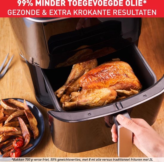 Accessoires & extra functies - Tefal FW201815 - Tefal Easy Fry Grill & Steam FW2018 - Heteluchtfriteuse