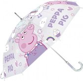 paraplu Peppa Pig junior 60 x 70 cm groen