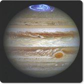 Muismat - Jupiter - Noorderlicht - Heelal - 20x20 cm -