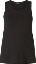 BASE LEVEL CURVY Alicia Top - Black - maat 3(52)