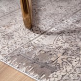 Luxe bamboezijde vloerkleed Jewel - Taupe 955 - 240x340 cm