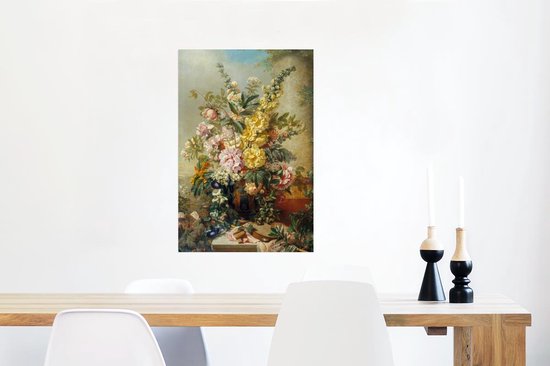 Affiche Grand vase à fleurs - Josep Mirabent - Maîtres anciens - 40x60 cm