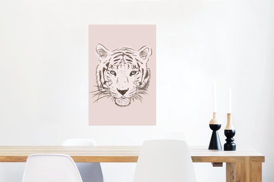 Affiche Tigre - Dessin - Cub - 40x60 cm