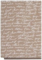 Arte Regal Tafelkleed 140 X 140 Cm Bruin/wit