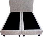 Bedworld Boxspring 180x210 - Seudine - Zilvergrijs (ONC84)