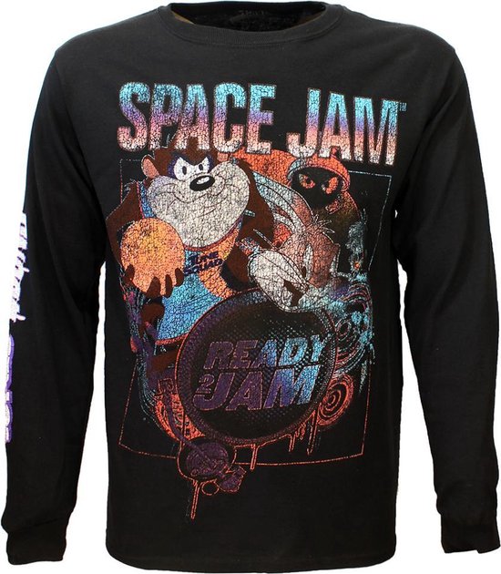 Space Jam 2 Ready 2 Jam Longsleeve TShirt Zwart Officiële