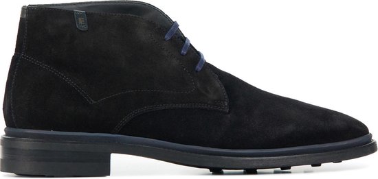 Floris van Bommel Hommes Suède / Bottes femmes pour hommes 10667 - Zwart - Taille 42