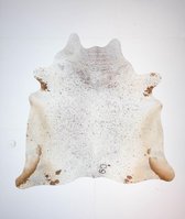 KOELAP Koeienhuid Vloerkleed - Bruinwit Gevlekt Salt & Pepper - 215 x 210 cm - 1003995