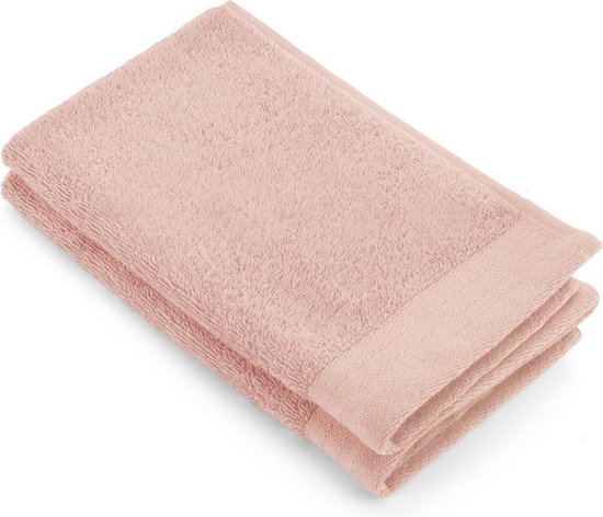 Walra Gastendoek Soft Cotton - 2x 30x50 - 100% Katoen - Roze