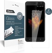 dipos I 2x Pantserfolie helder compatibel met Wieppo S6 Beschermfolie 9H screen-protector