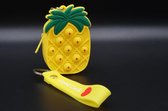 Pop It – Pop It Portemonnee - Fidget Toy Spel - Anti Stress, Autisme en ADHD - Vrij van Giftige Materialen- TikTok Hype 2021 - Ananas