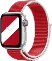 Nylon sport loop band - Denemarken - Geschikt voor Apple Watch