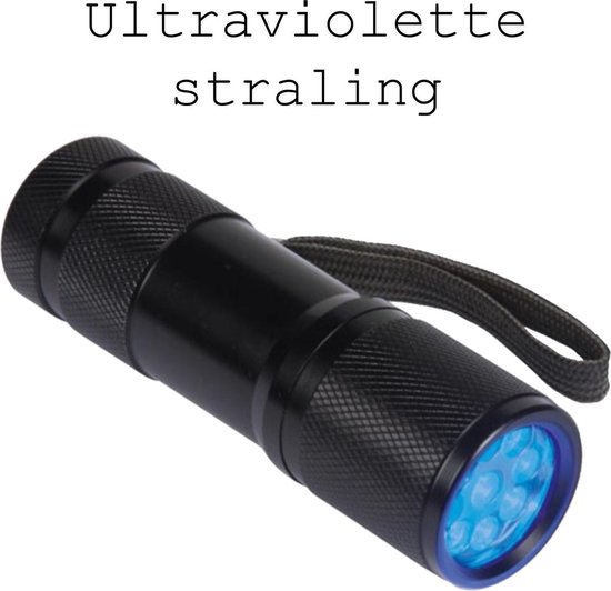 Nauwkeurigheid Supersonische snelheid buste UV Zaklamp LED Black Light Mini - Ultra Violet Zaklamp Met LED Verlichting  -... | bol.com