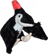 knuffel NHM Pteranodon 13 cm pluche zwart