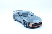 Gt Spirit Nissan GT-R 50 ItalDesign 2018 Liquid Kinetic Grijs 1:18