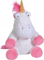 knuffel Minions Fluffy junior 35 cm pluche/polyester wit