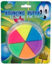 bouncingputty junior glow-in-the-dark 6-vaks