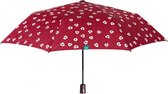 mini-paraplu Time dames 96 cm microfiber rood