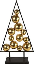 kerstornament Amadis 84,5 cm staal goud