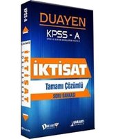 Dahi Adam KPSS A Grubu İktisat Duayen Soru Bankası