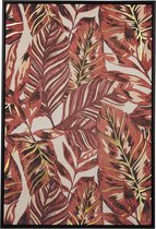 Beliani FLORESTA - Wanddecoratie - rood - polyester