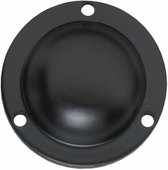 Intersteel Afdekplaatje voordeurknop mat zwart