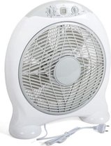 Bol.com Gerimport Tafelventilator 220-240v 50hz 40w 30 Cm Wit aanbieding