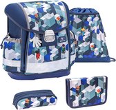 Belmil Schoolspullenset Stenen 19 Liter Polyester Donkerblauw