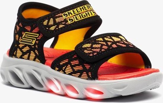 Skechers Hypno-Splash Sun Sonic jongens sandalen - Zwart - Maat 31 | bol.com