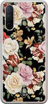 OnePlus Nord CE 5G hoesje siliconen - Bloemen flowerpower | OnePlus Nord CE case | multi | TPU backcover transparant