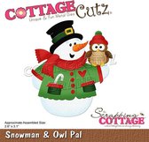 CottageCutz Snowman & Owl Pal (CC-832)