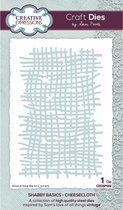 Creative Expressions Stans - AchtergRond kaasdoek patroon - 9,4cm x 14,5cm