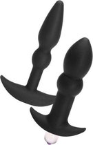 Blackdoor No. 11 Duo Plugs Tantus Siliconen Zwart (2 pcs)