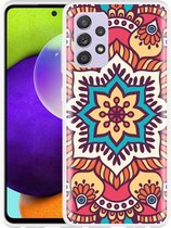 Hoesje Geschikt voor Samsung Galaxy A52s Mandala Hippie