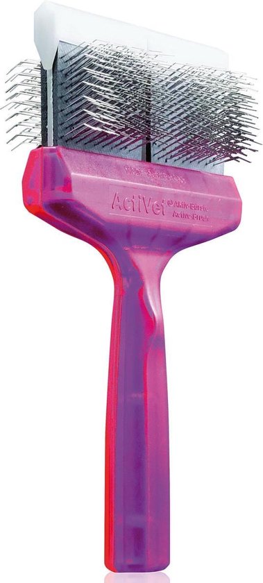 Activet Duo Paars/Rood Tuffzappercoater & Mat Zapper Dubbel | Pluk & Ontwol borstel
