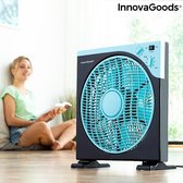 Vloerventilator Box InnovaGoods Ø 30 cm 50W Zwart Blauw