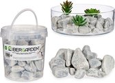 Set van Stenen Steen Lichtgrijs (2kg)