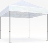 Easy up partytent 3x3m - Professional | PVC gecoat polyester - | Frame: Aluminium | Hex 50