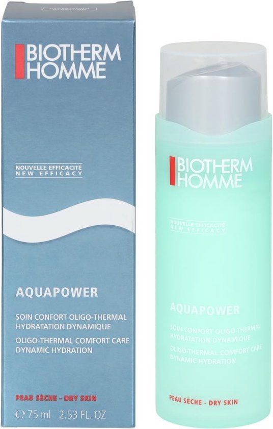 Biotherm Homme Aquapower Dry Skin Dagcrème - 75ml | bol.com