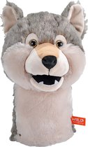 Wild Republic Handpop Wolf Junior 23 Cm Pluche Grijs