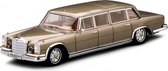 TSM MODELS MERCEDES BENZ 600 PULLMAN 6 DEURS 1964 KING OF BELGIUM schaalmodel 1:43