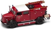 LUCKY/ROAD LEGEND MERCEDES BENZ Brandweer TLF-50 1950 schaalmodel 1:43