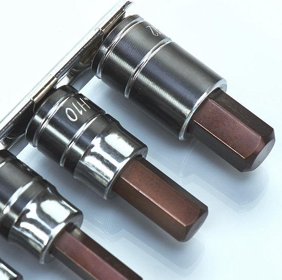 TEKTON Jeu De Douilles Hexagonales 3/8", 38 Pièces (1/8-3/8", 3-10 Mm) | SHB91316