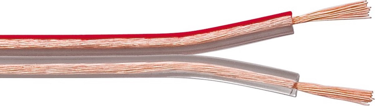 LUIDSPREKER KABEL 2 X 0,75 MM TRANSPARANT BLAUW 10 METER LUIDSPREKER KABEL 2 X 0,75 MM TRANSPARANT BLAUW 10 METER
