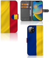 GSM Hoesje iPhone 14 Plus Bookcase Roemenië