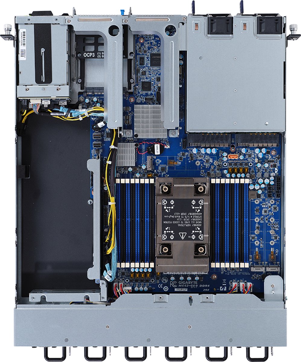 Gigabyte E162-220 Intel C621A LGA 4189 Rack (1U) Zwart