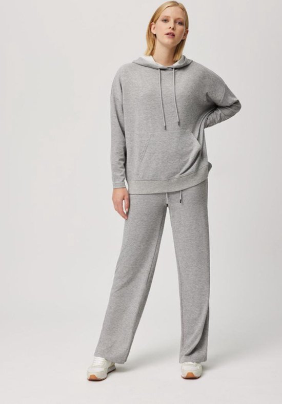 Onderbuik Broek Elastisch Supermom Onder De Buik Broek Voor Dames – Jersey Straight Fit, Elastische Taille, Vetiver Kleur, Maat 38 Vetiver Kleur Broek
